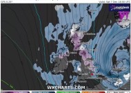 新地图显示，随着零下5摄氏度的北极风暴来袭，英国何时将迎来降雪